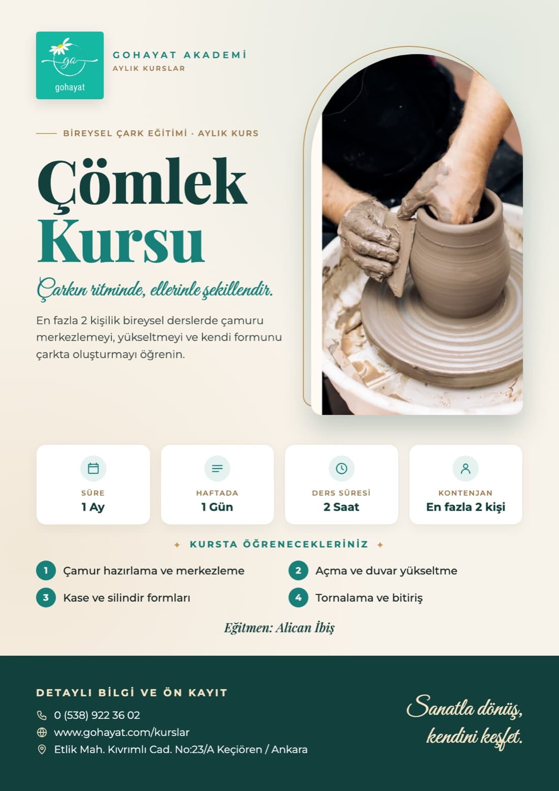 Çömlek Kursu
