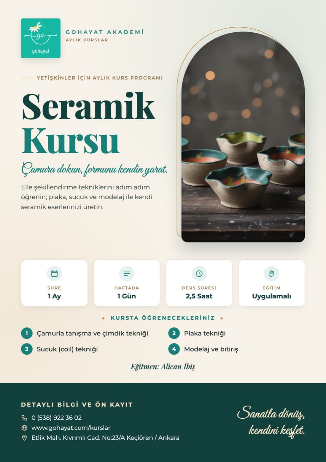Seramik Kursu